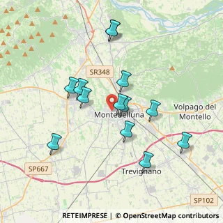 Mappa Via G. Legrenzi, 31044 Montebelluna TV, Italia (3.46231)