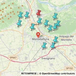 Mappa Via G. Legrenzi, 31044 Montebelluna TV, Italia (4.00571)