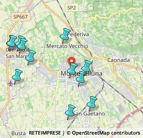 Mappa Via G. Legrenzi, 31044 Montebelluna TV, Italia (2.29833)