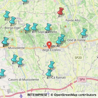Mappa Via Lorenzo Perosi, 31020 San Zenone degli Ezzelini TV, Italia (3.2445)