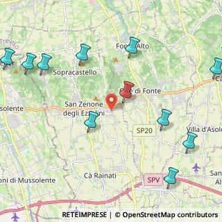 Mappa Via dell'Artigianato, 31020 San Zenone degli Ezzelini TV, Italia (2.74182)
