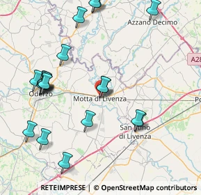 Mappa 7 Corte Del Convento, 31045 Motta di Livenza TV, Italia (9.216)