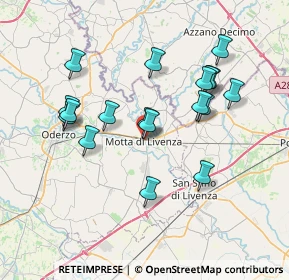Mappa 7 Corte Del Convento, 31045 Motta di Livenza TV, Italia (6.92722)