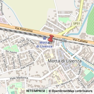 Mappa Via Giovanni Amendola, 24, 31045 Motta di Livenza, Treviso (Veneto)