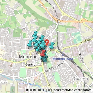 Mappa Via Duse Eleonora, 31044 Montebelluna TV, Italia (0.2665)