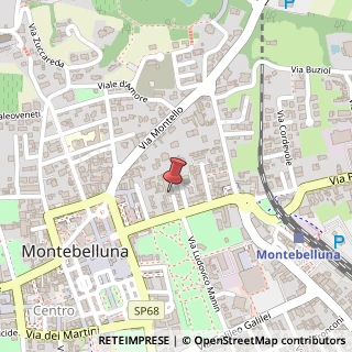 Mappa Corso Mazzini Giuseppe, 54, 31044 Montebelluna, Treviso (Veneto)