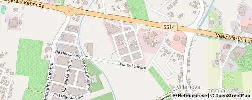 Mappa Fossalta di Portogruaro