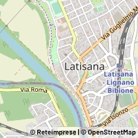 Mapa Latisana
