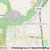 Hartă Vedano Olona