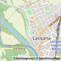 Mapa Latisana