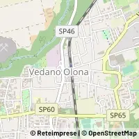 Mapa Vedano Olona