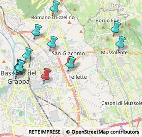 Mappa Via Piave, 36060 Romano D'ezzelino VI, Italia (2.41083)