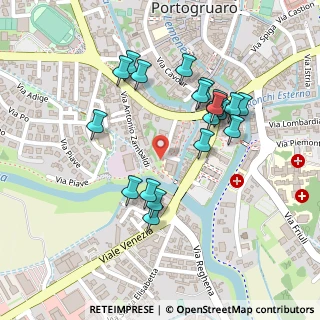 Mappa Via M, 30026 Portogruaro VE, Italia (0.2225)