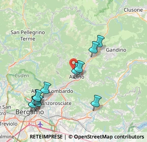 Mappa Via Cedrello, 24021 Albino BG, Italia (8.22)