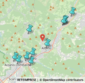 Mappa Via Cedrello, 24021 Albino BG, Italia (4.63091)