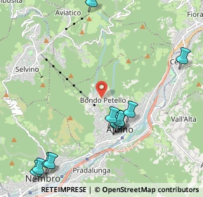 Mappa Via Cedrello, 24021 Albino BG, Italia (2.49417)