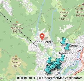 Mappa Via Cedrello, 24021 Albino BG, Italia (1.40462)