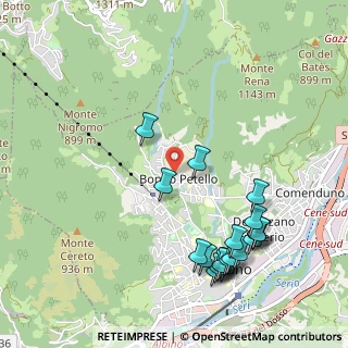 Mappa Via Cedrello, 24021 Albino BG, Italia (1.201)