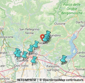 Mappa Via Cedrello, 24021 Albino BG, Italia (13.31417)