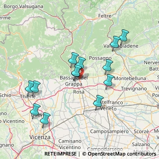 Mappa Via Montello, 36060 Romano D'ezzelino VI, Italia (14.78077)