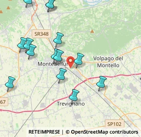 Mappa Via Castagnole, 31044 Montebelluna TV, Italia (5.09588)