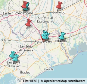 Mappa Via Francesco Zappetti, 30026 Portogruaro VE, Italia (18.17)