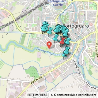 Mappa Via Tagliamento, 30026 Portogruaro VE, Italia (0.35333)