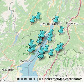 Mappa Via dei Romani, 25010 Tremosine sul Garda BS, Italia (10.3175)