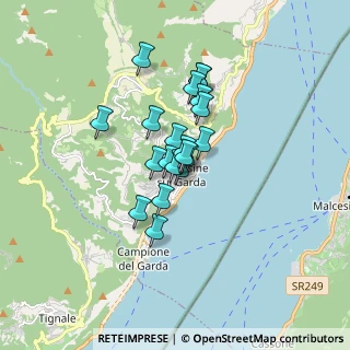 Mappa Via dei Romani, 25010 Tremosine sul Garda BS, Italia (1.085)