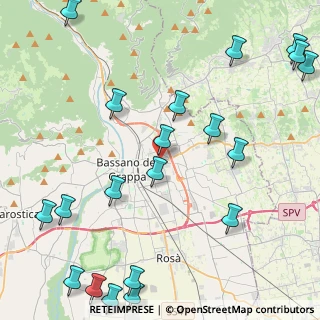 Mappa Via Treviso, 36022 Cassola VI, Italia (5.9695)