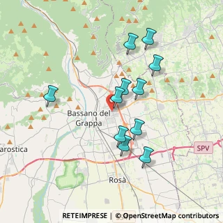 Mappa Via Treviso, 36022 Cassola VI, Italia (3.30091)