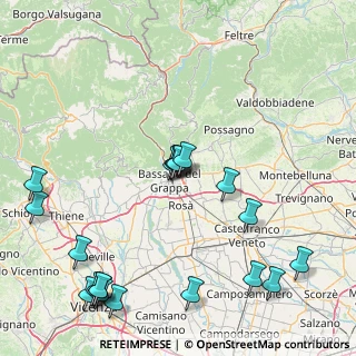 Mappa Via Treviso, 36022 Cassola VI, Italia (20.525)