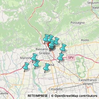 Mappa Via Treviso, 36022 Cassola VI, Italia (4.4725)