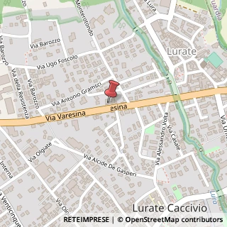 Mappa Via Varesina, 88, 22075 Lurate Caccivio, Como (Lombardia)