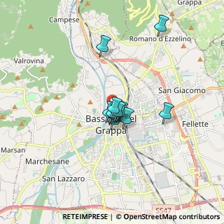 Mappa Via Santa Caterina, 36061 Bassano del Grappa VI, Italia (1.05273)