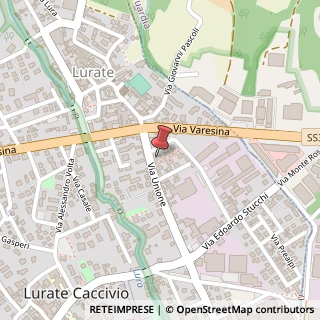 Mappa Via Unione, 28, 22075 Lurate Caccivio, Como (Lombardia)