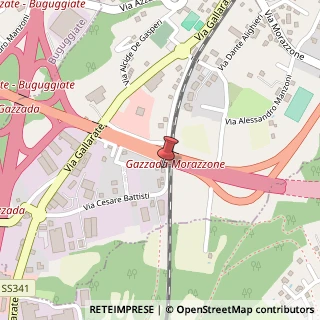 Mappa Via Cesare Battisti, 29, 21045 Gazzada Schianno, Varese (Lombardia)