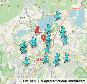 Mappa Via S. Luigi, 23845 Costa Masnaga LC, Italia (3.32526)