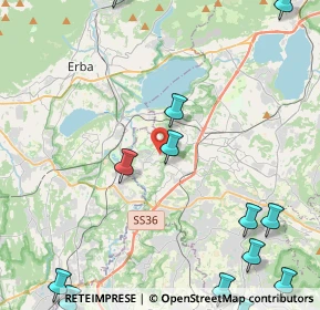 Mappa Via S. Luigi, 23845 Costa Masnaga LC, Italia (6.45538)