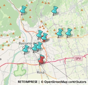 Mappa Via Bari, 36060 Romano D'ezzelino VI, Italia (3.26)