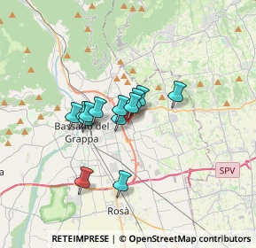 Mappa Via Bari, 36060 Romano D'ezzelino VI, Italia (2.28077)