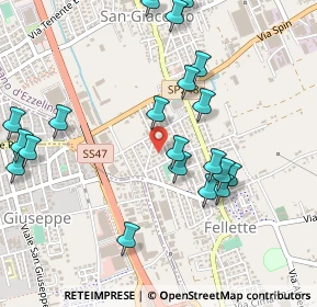 Mappa Via Bari, 36060 Romano D'ezzelino VI, Italia (0.55)