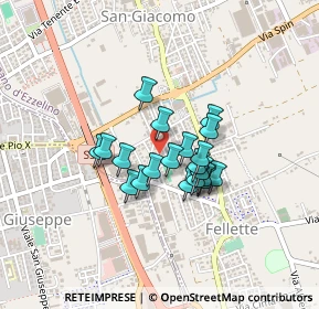 Mappa Via Bari, 36060 Romano D'ezzelino VI, Italia (0.289)