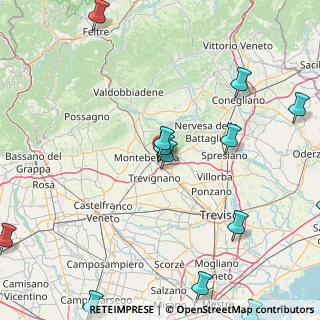 Mappa Via Ponte di Legno, 31044 Montebelluna TV, Italia (23.74846)