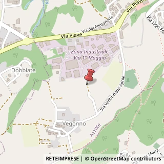 Mappa Via I Maggio, 19, 21022 Azzate, Varese (Lombardia)