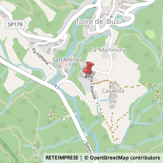 Mappa Via Casarola, 17, 23806 Torre de' Busi, Lecco (Lombardia)