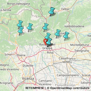 Mappa Via Enego, 36061 Bassano del Grappa VI, Italia (12.27)