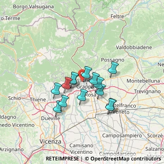 Mappa Via Enego, 36061 Bassano del Grappa VI, Italia (10.46571)