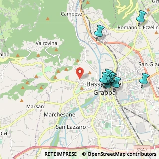 Mappa Via Enego, 36061 Bassano del Grappa VI, Italia (1.99636)
