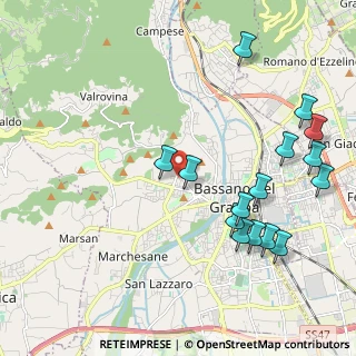 Mappa Via Enego, 36061 Bassano del Grappa VI, Italia (2.366)